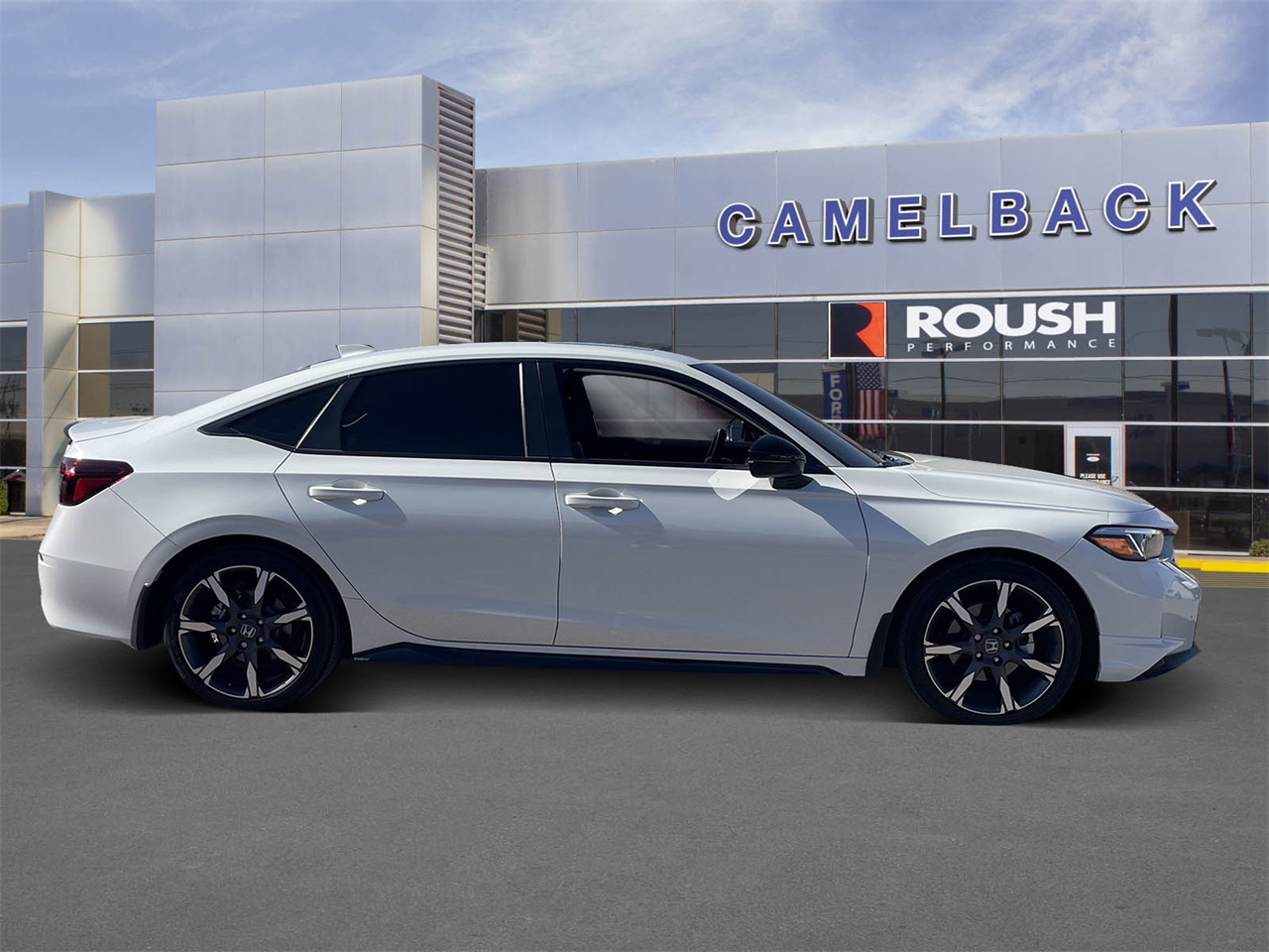 used 2025 Honda Civic Hybrid car, priced at $25,998