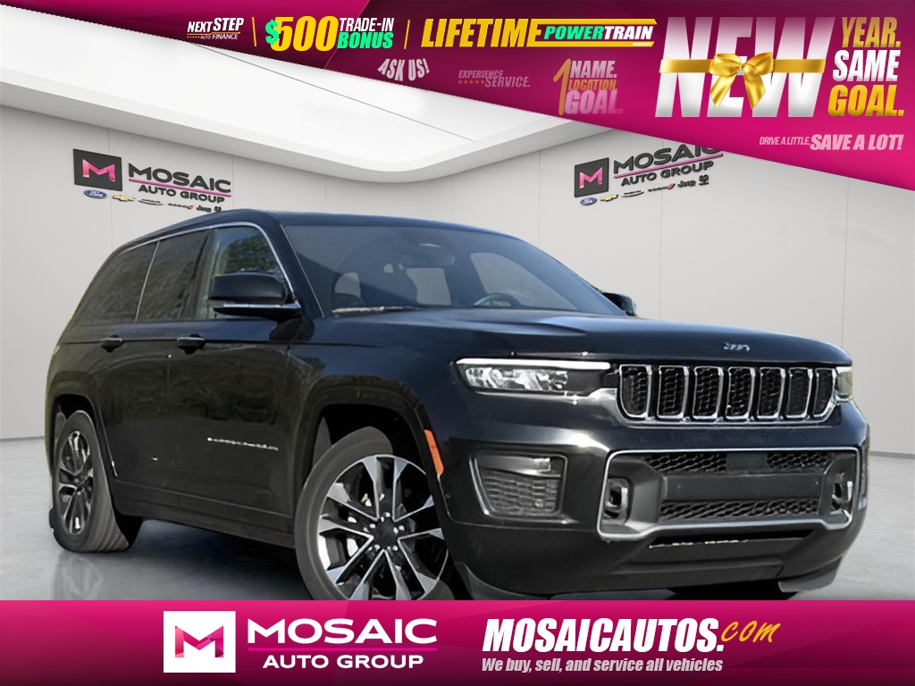 Used 2022 Jeep Grand Cherokee Overland SUVs