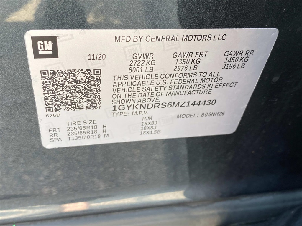2021 Shadow Metallic Cadillac XT5 Premium Luxury AWD SUV