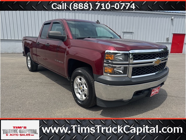 2015 Deep Ruby Metallic Chevrolet Silverado 1500 LS 4X4 Truck