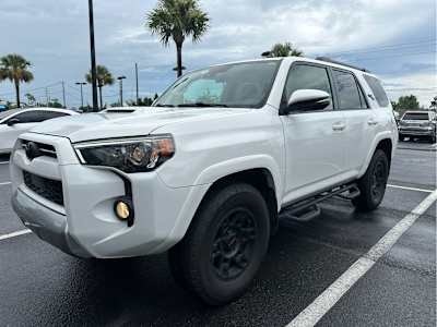 2020 White Toyota 4Runner 4X4 SUV