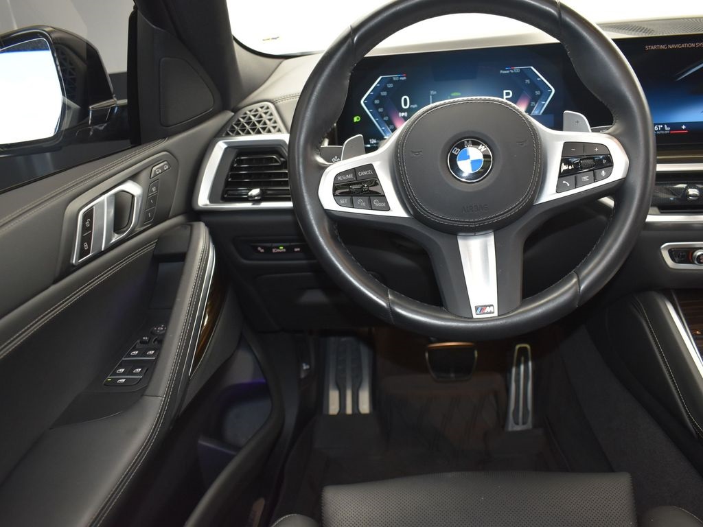 2024 Black Sapphire Metallic BMW X6 xDrive40i AWD SUV