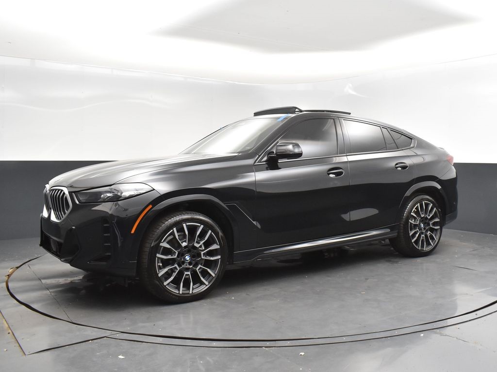 2024 Black Sapphire Metallic BMW X6 xDrive40i AWD SUV