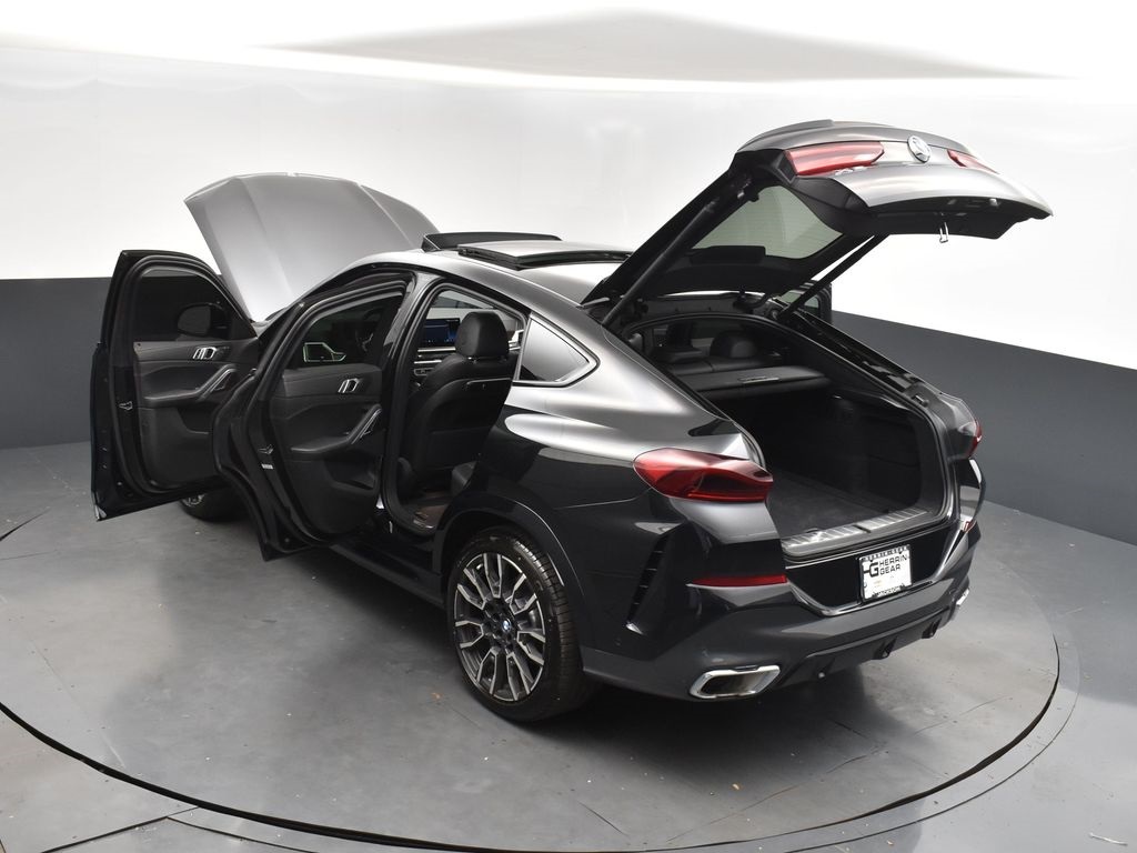 2024 Black Sapphire Metallic BMW X6 xDrive40i AWD SUV