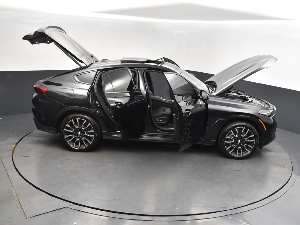 2024 Black Sapphire Metallic BMW X6 xDrive40i AWD SUV
