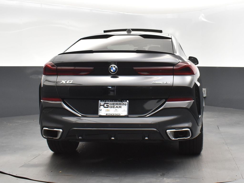 2024 Black Sapphire Metallic BMW X6 xDrive40i AWD SUV