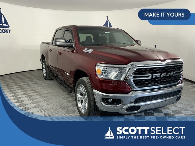 used 2022 Ram 1500 car, priced at $35,886