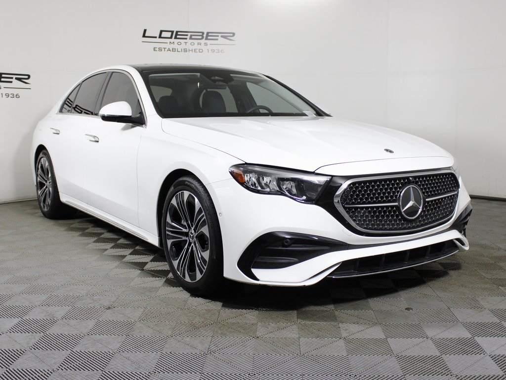 used 2025 Mercedes-Benz E-Class car, priced at $59,999
