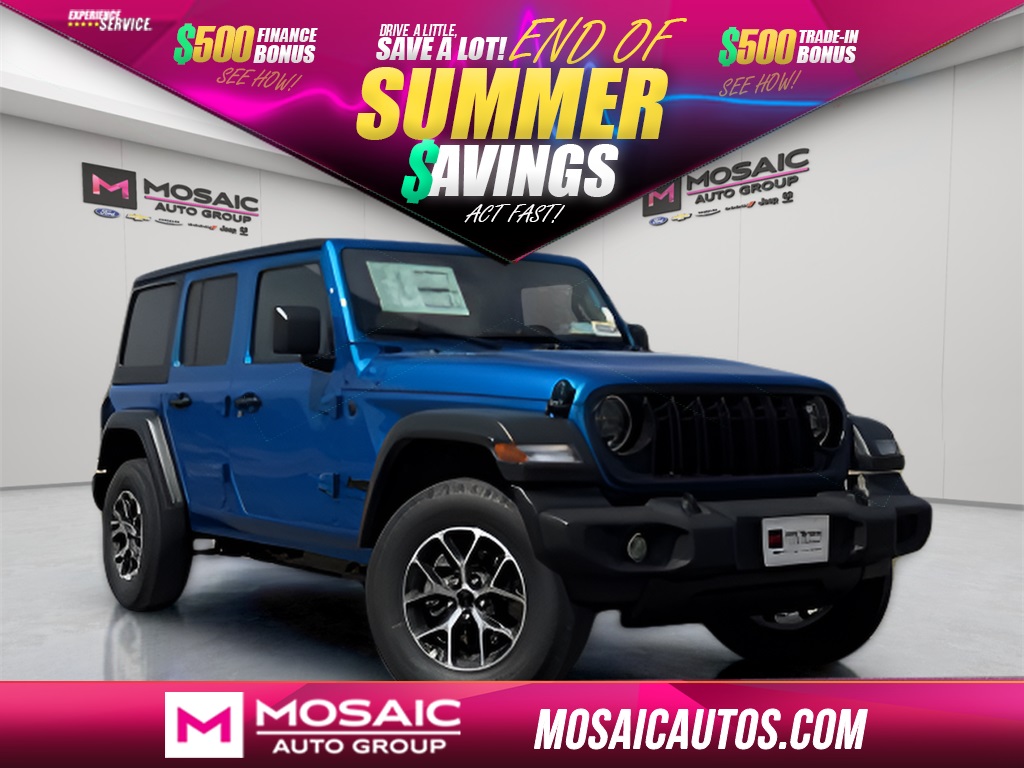 New 2025 Jeep Wrangler Sport S SUVs
