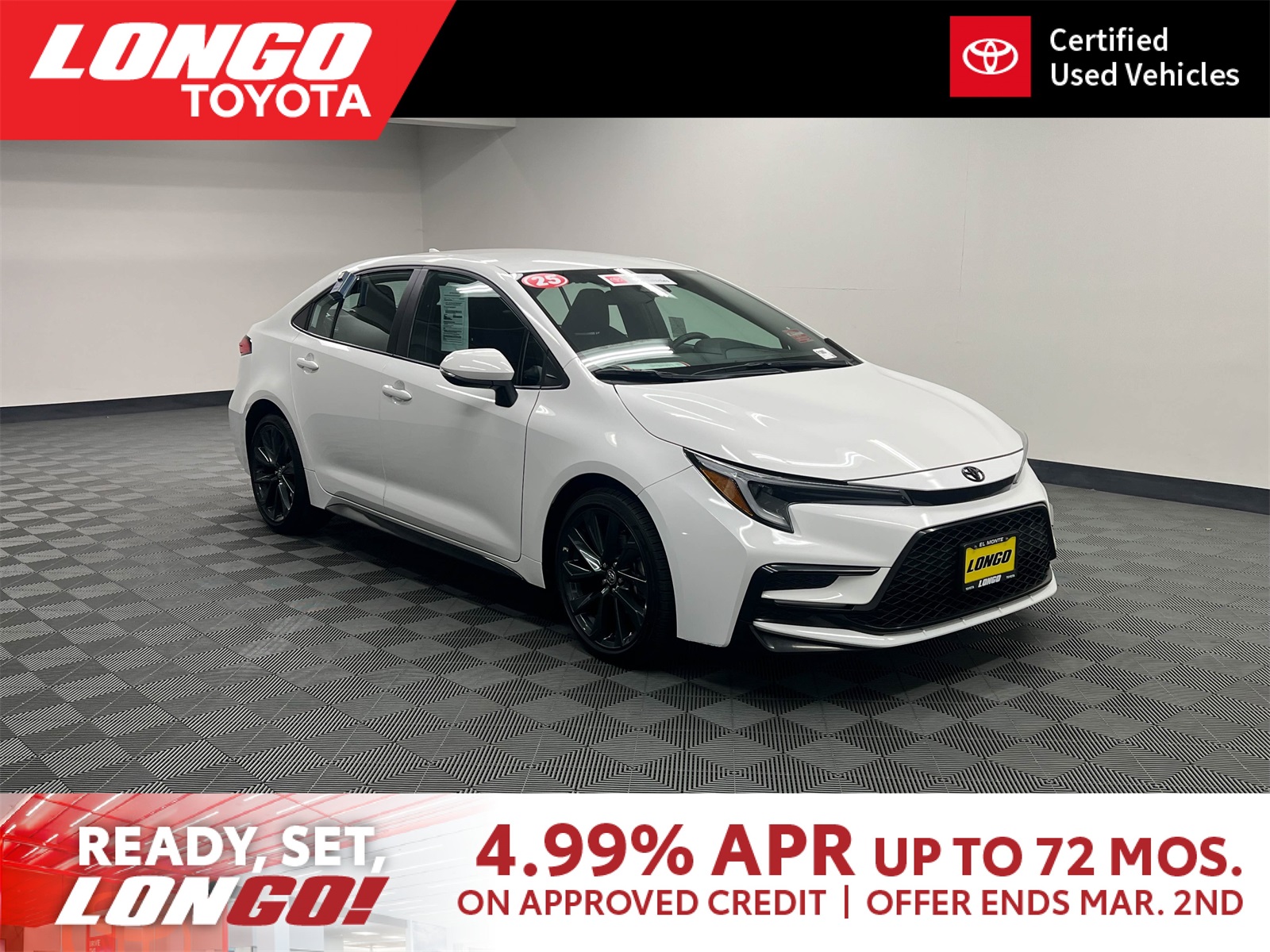 used 2025 Toyota Corolla car, priced at $23,788