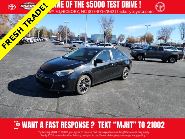 2016 Toyota Corolla S Plus