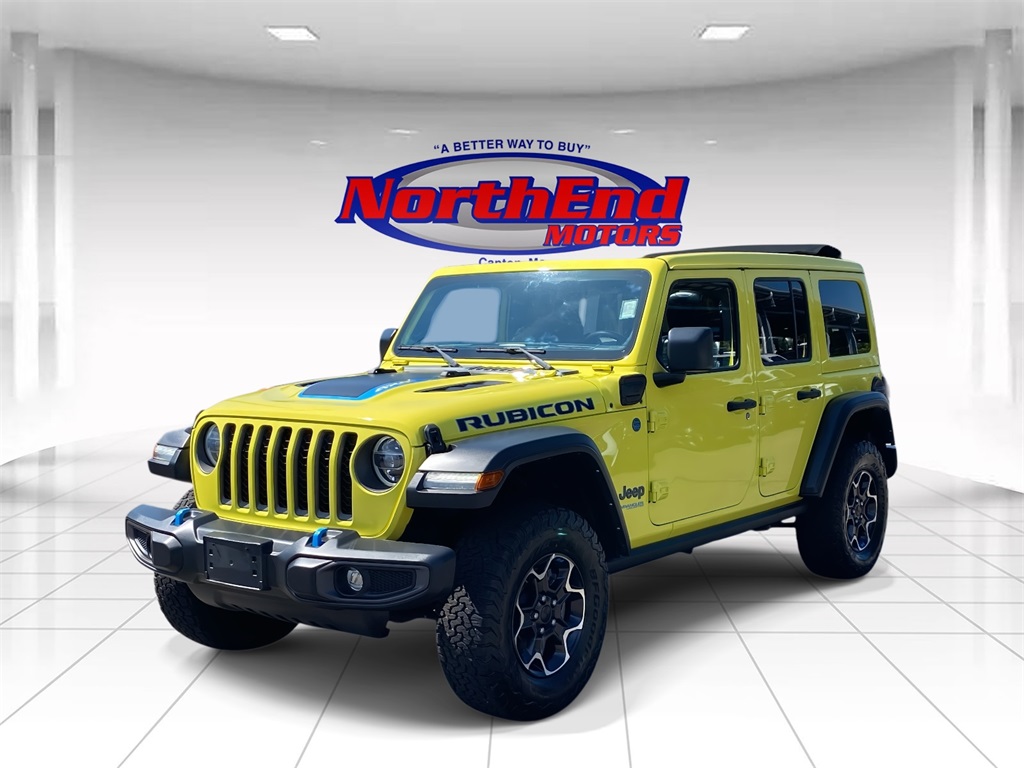 2022 High Velocity Clearcoat Jeep Wrangler 4xe Unlimited Rubicon 4xe 4X4 SUV