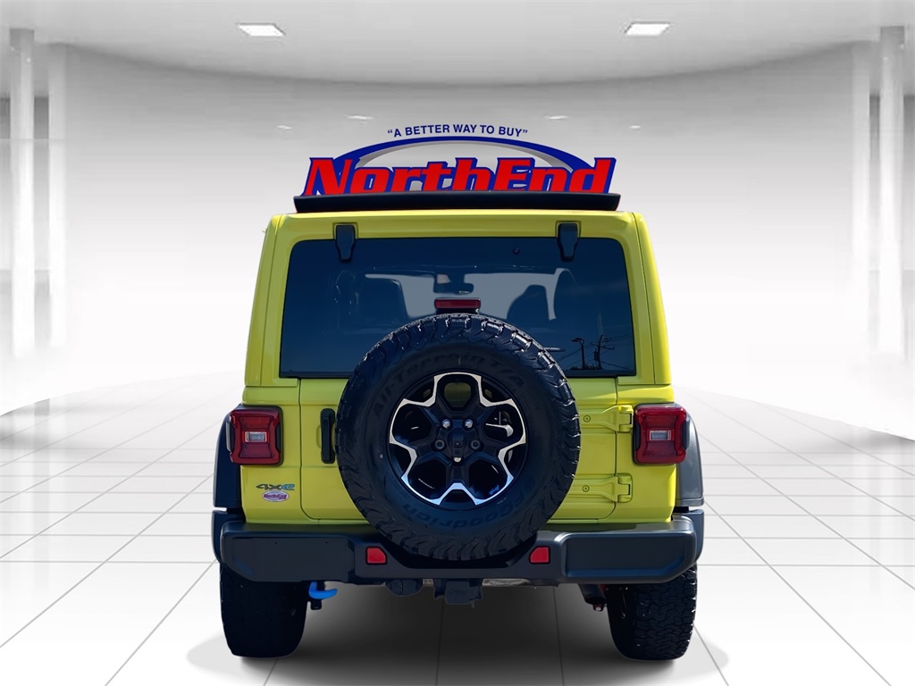 2022 High Velocity Clearcoat Jeep Wrangler 4xe Unlimited Rubicon 4xe 4X4 SUV