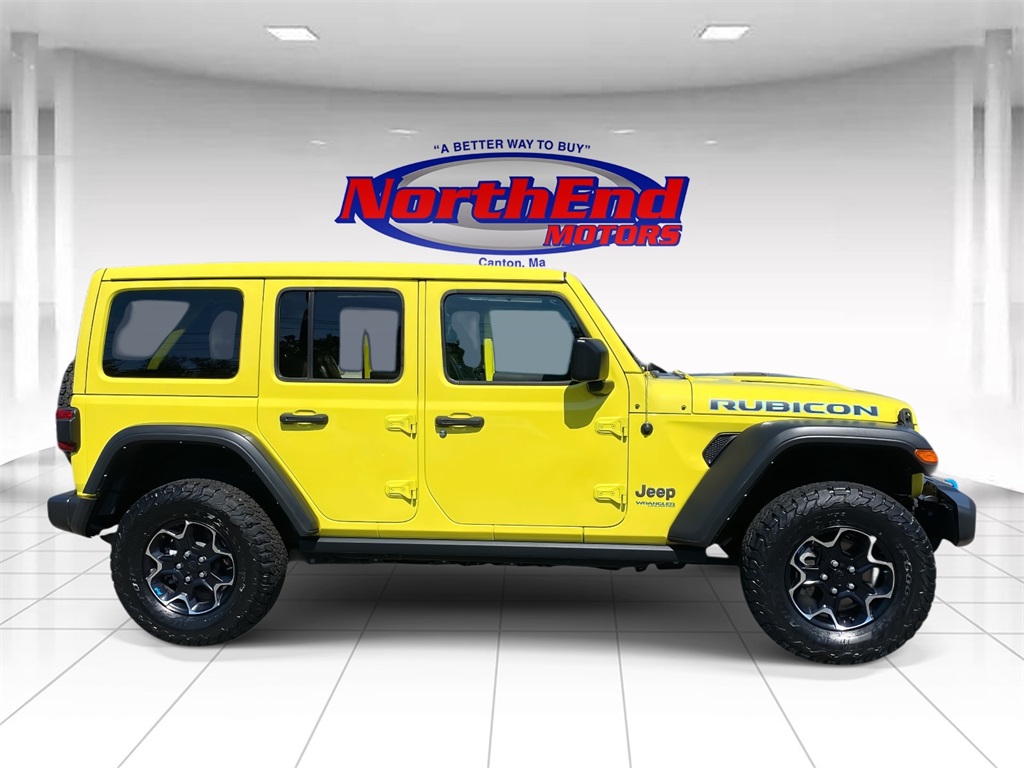 2022 High Velocity Clearcoat Jeep Wrangler 4xe Unlimited Rubicon 4xe 4X4 SUV