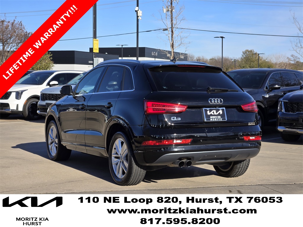 Used 2016 Audi Q3 Premium Plus with VIN WA1BFCFS6GR018696 for sale in Hurst, TX