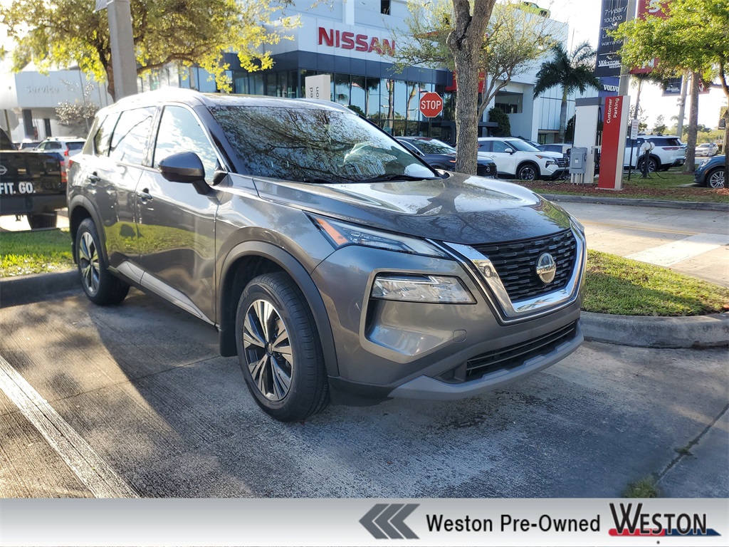 used 2021 Nissan Rogue car, priced at $15,495