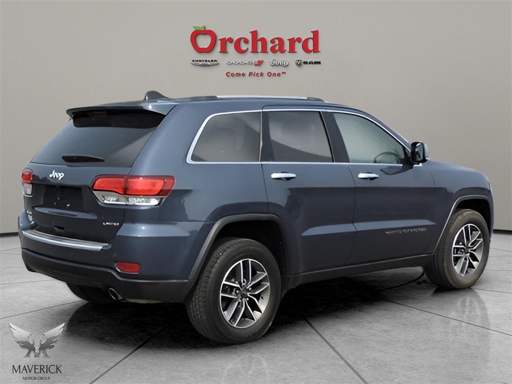 2021 Pacific Blue Clearcoat Jeep Grand Cherokee Limited 4X4 SUV
