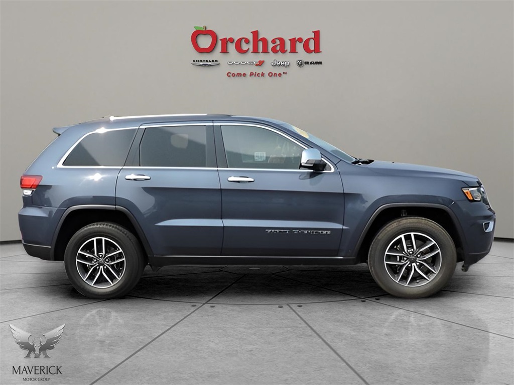 2021 Pacific Blue Clearcoat Jeep Grand Cherokee Limited 4X4 SUV