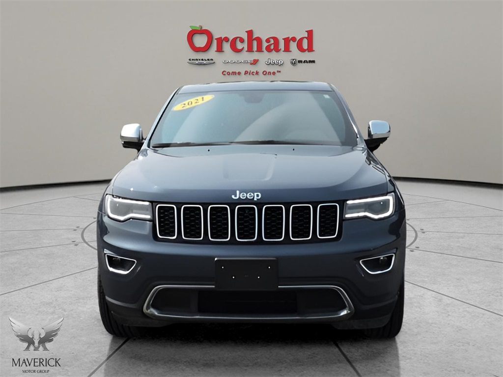 2021 Pacific Blue Clearcoat Jeep Grand Cherokee Limited 4X4 SUV