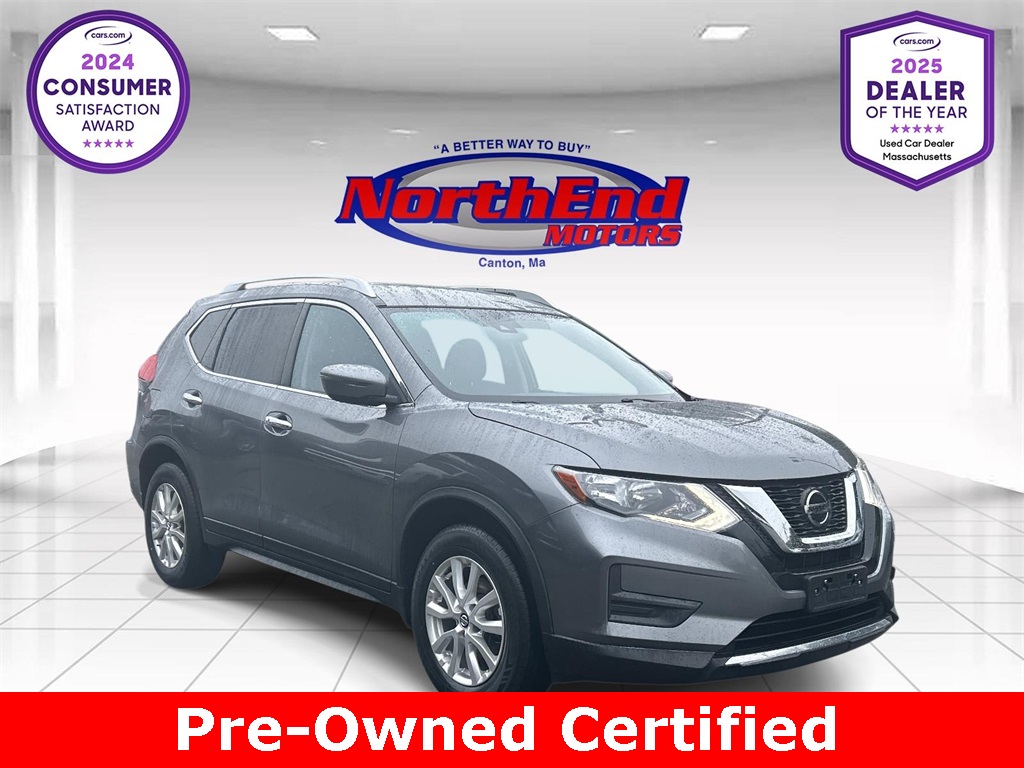 2020 Gun Metallic Nissan Rogue SV AWD SUV