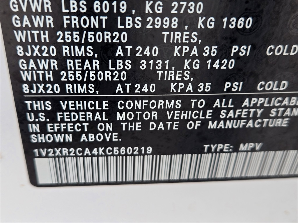 2019 Volkswagen Atlas V6 SE Technology R-Line photo 31