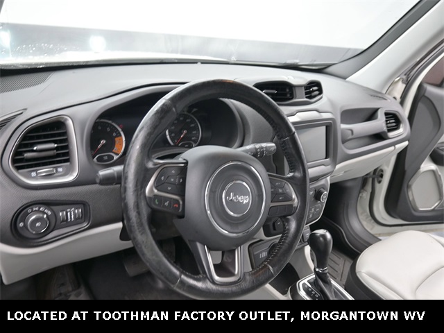 2019 Alpine White Clearcoat Jeep Renegade Limited 4X4 SUV