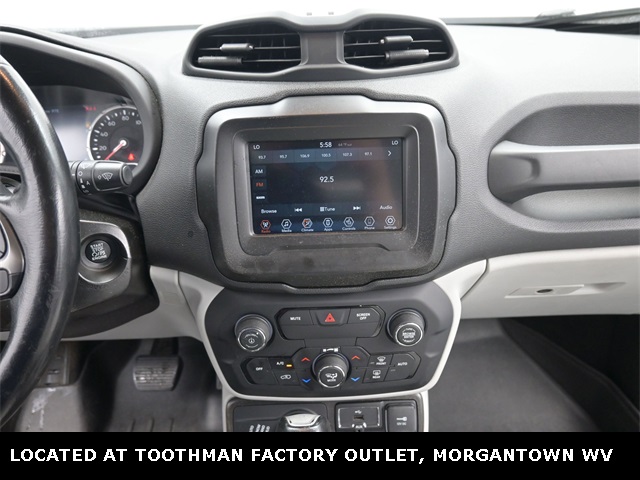 2019 Alpine White Clearcoat Jeep Renegade Limited 4X4 SUV
