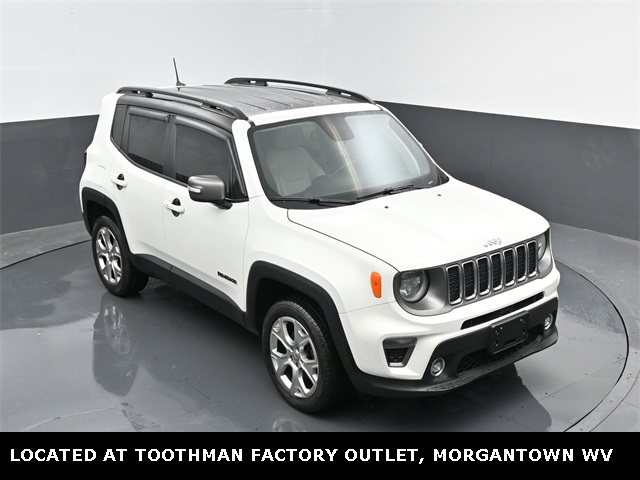2019 Alpine White Clearcoat Jeep Renegade Limited 4X4 SUV