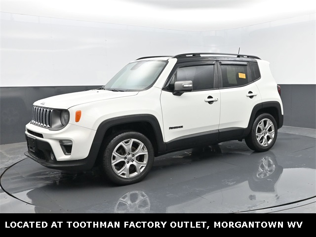 2019 Alpine White Clearcoat Jeep Renegade Limited 4X4 SUV