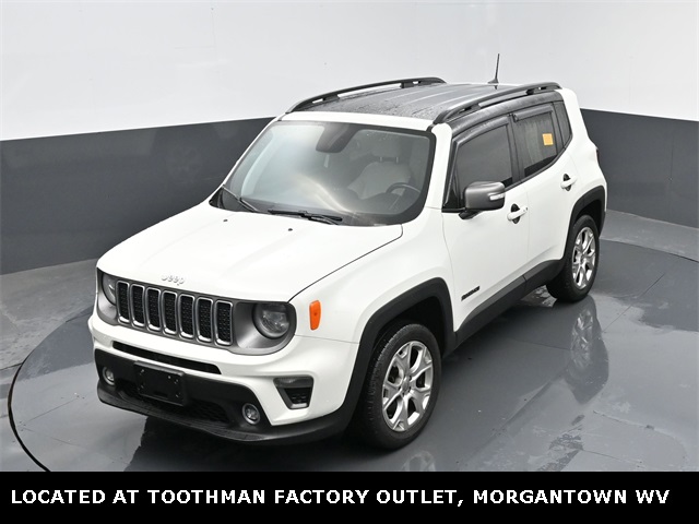 2019 Alpine White Clearcoat Jeep Renegade Limited 4X4 SUV