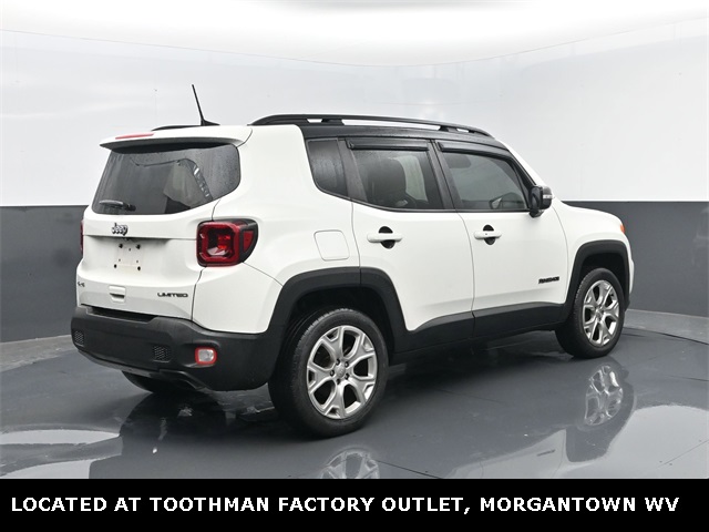 2019 Alpine White Clearcoat Jeep Renegade Limited 4X4 SUV