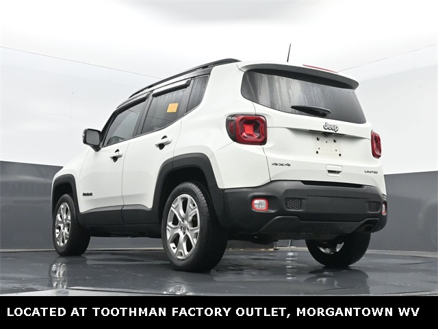 2019 Alpine White Clearcoat Jeep Renegade Limited 4X4 SUV