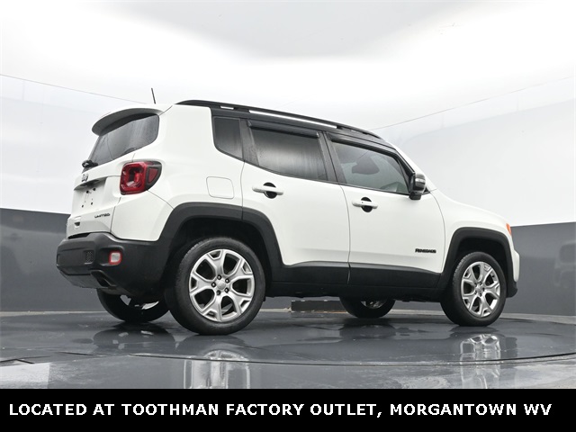 2019 Alpine White Clearcoat Jeep Renegade Limited 4X4 SUV
