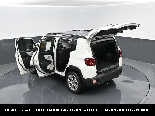 2019 Alpine White Clearcoat Jeep Renegade Limited 4X4 SUV