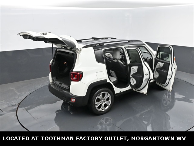 2019 Alpine White Clearcoat Jeep Renegade Limited 4X4 SUV
