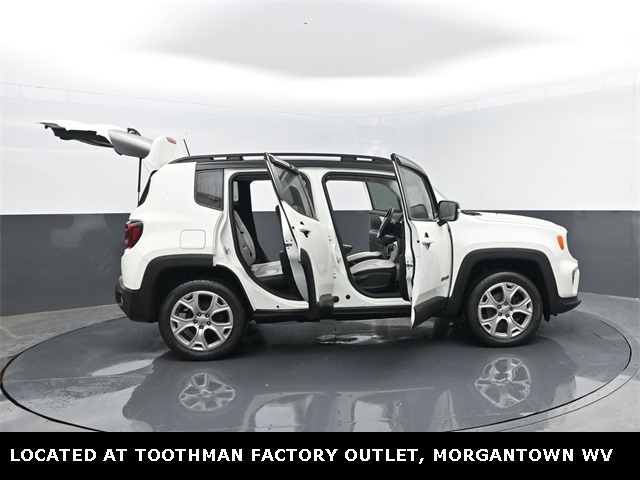 2019 Alpine White Clearcoat Jeep Renegade Limited 4X4 SUV