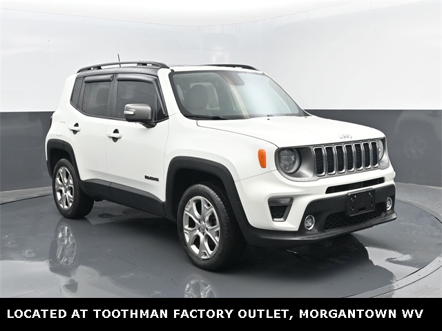 2019 Alpine White Clearcoat Jeep Renegade Limited 4X4 SUV
