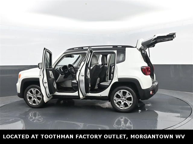2019 Alpine White Clearcoat Jeep Renegade Limited 4X4 SUV