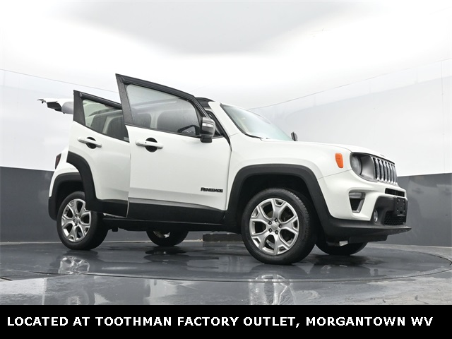 2019 Alpine White Clearcoat Jeep Renegade Limited 4X4 SUV