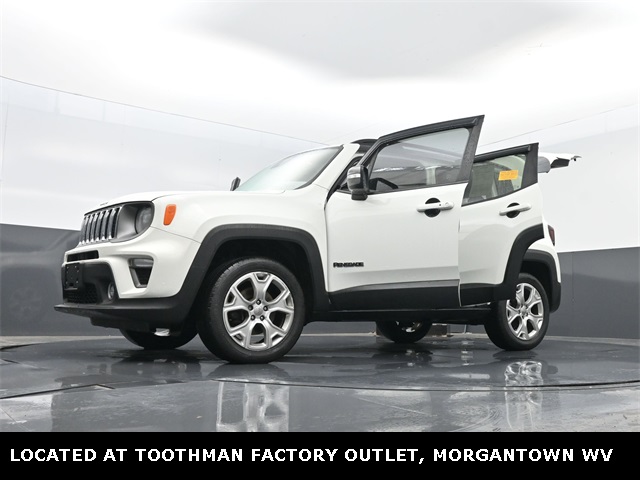 2019 Alpine White Clearcoat Jeep Renegade Limited 4X4 SUV