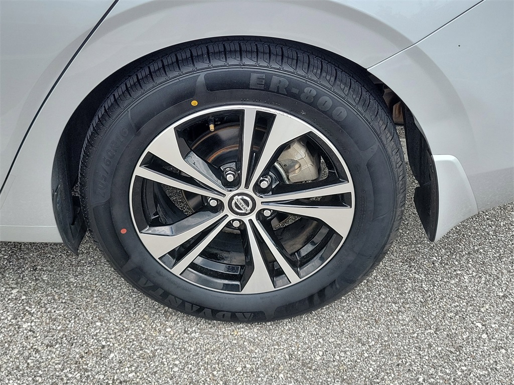 2022 Brilliant Silver Metallic Nissan Sentra SV FWD Sedan
