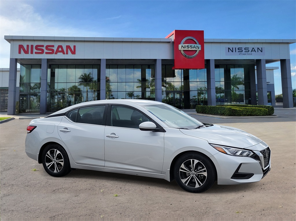 2022 Brilliant Silver Metallic Nissan Sentra SV FWD Sedan