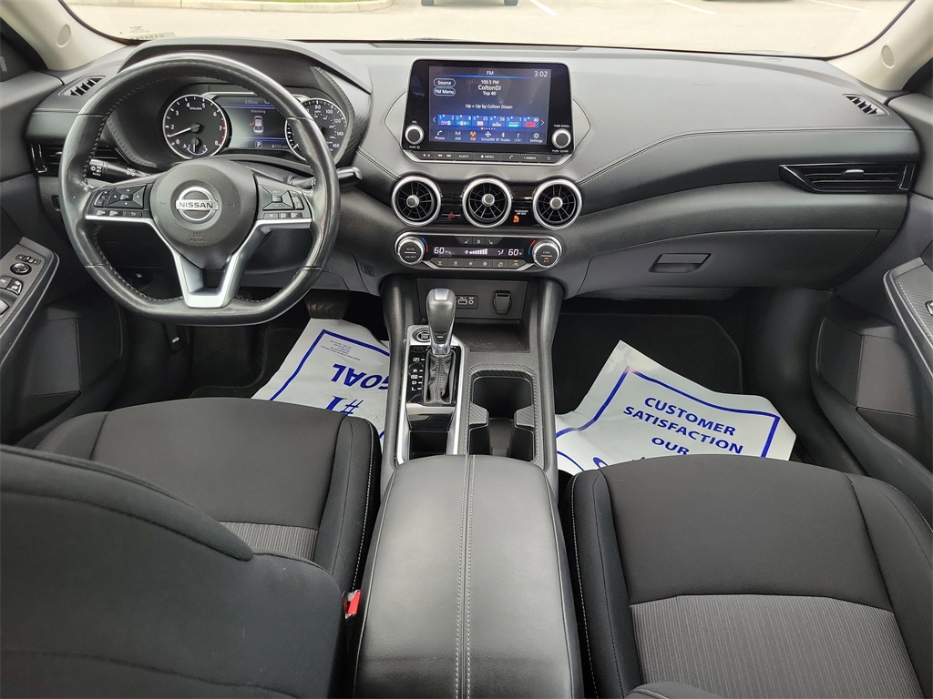 2022 Brilliant Silver Metallic Nissan Sentra SV FWD Sedan