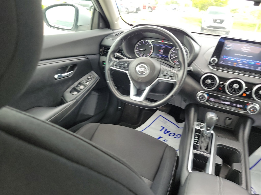2022 Brilliant Silver Metallic Nissan Sentra SV FWD Sedan