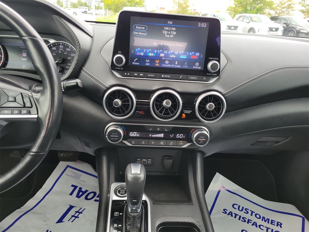 2022 Brilliant Silver Metallic Nissan Sentra SV FWD Sedan