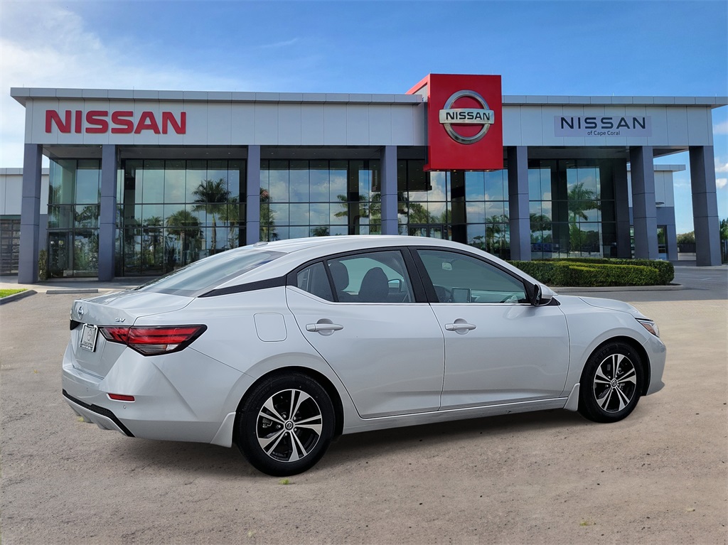 2022 Brilliant Silver Metallic Nissan Sentra SV FWD Sedan