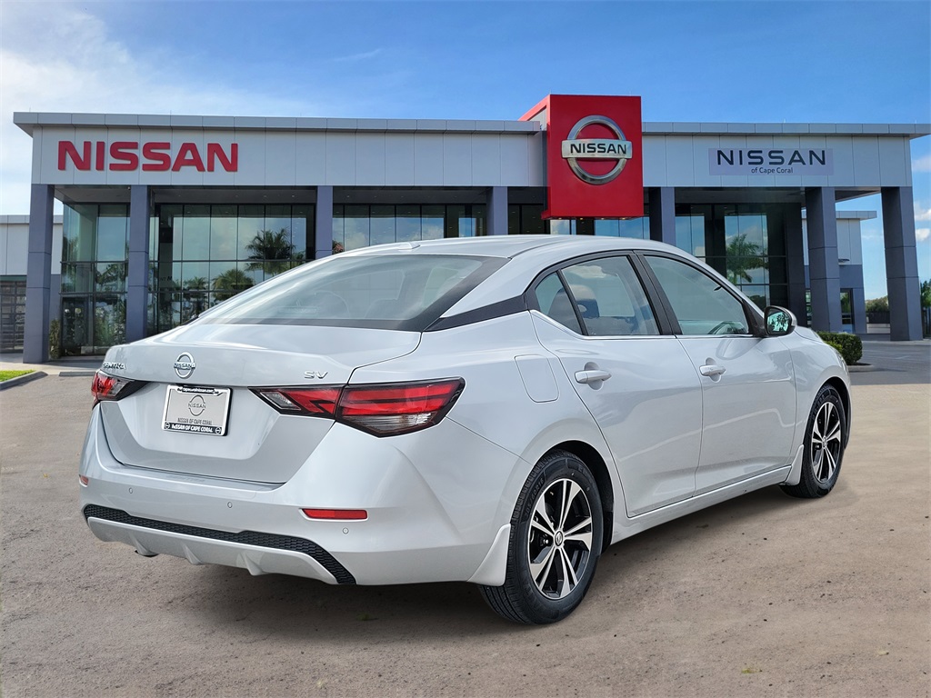 2022 Brilliant Silver Metallic Nissan Sentra SV FWD Sedan