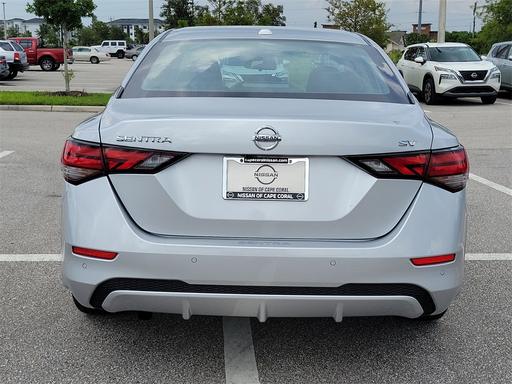 2022 Brilliant Silver Metallic Nissan Sentra SV FWD Sedan