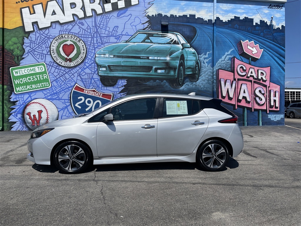 Used 2022 Nissan LEAF SV with VIN 1N4AZ1CV6NC563198 for sale in Worcester, MA
