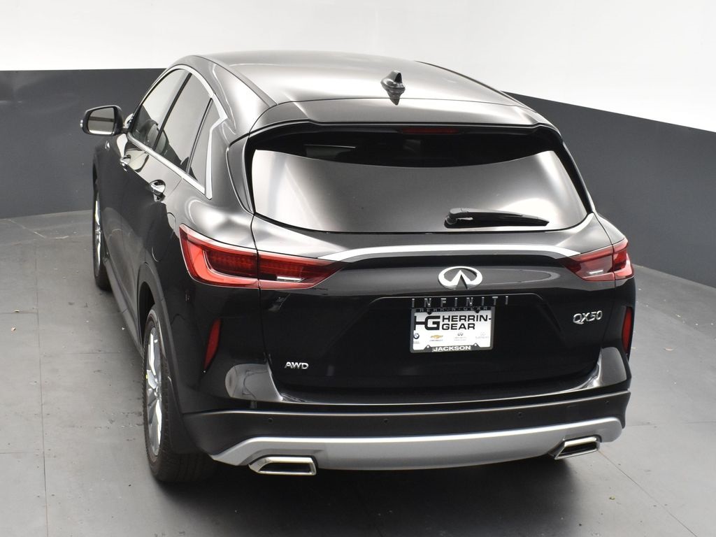 2025 Obsidian Infiniti QX50 PURE AWD SUV